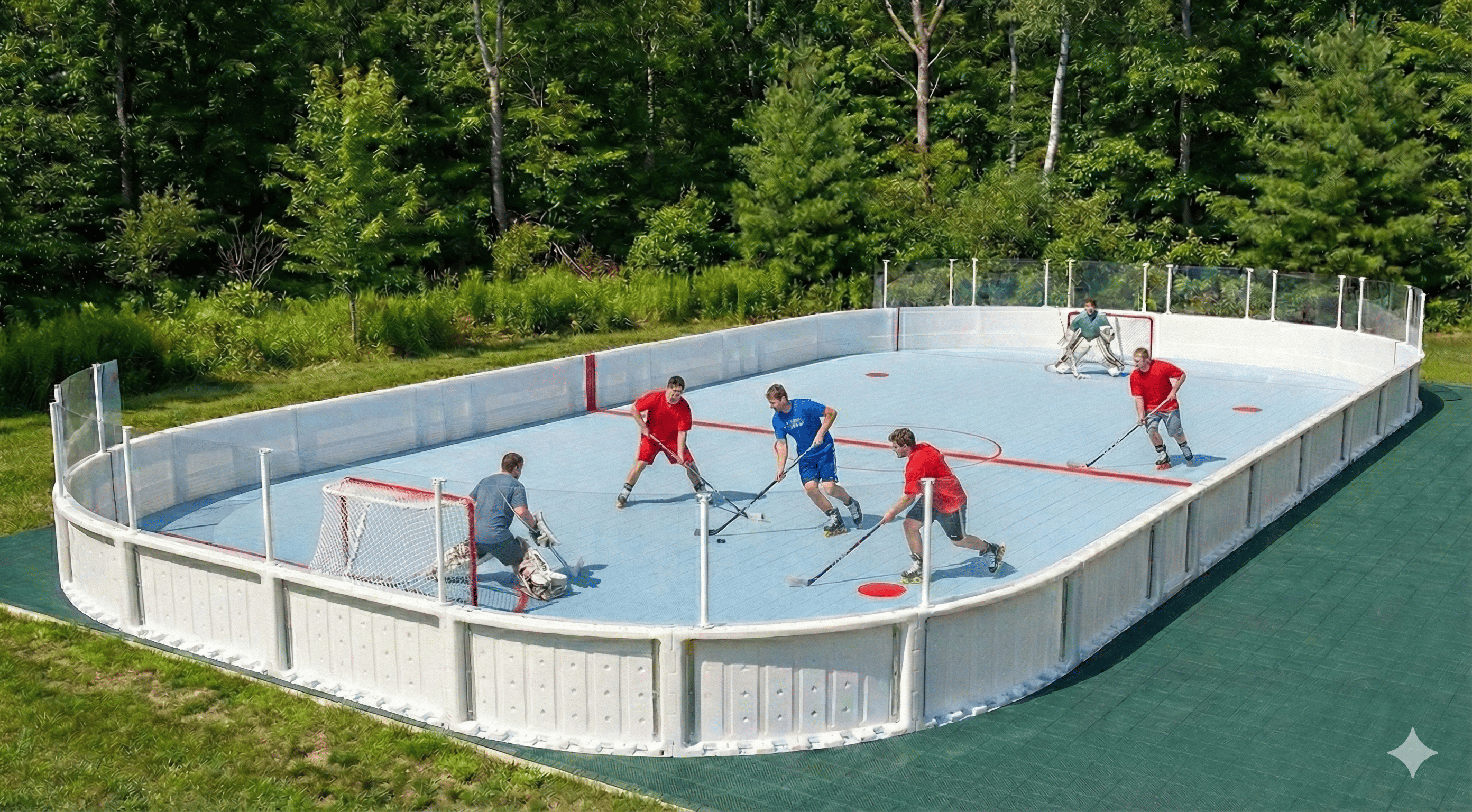Inline - Hockey Feld