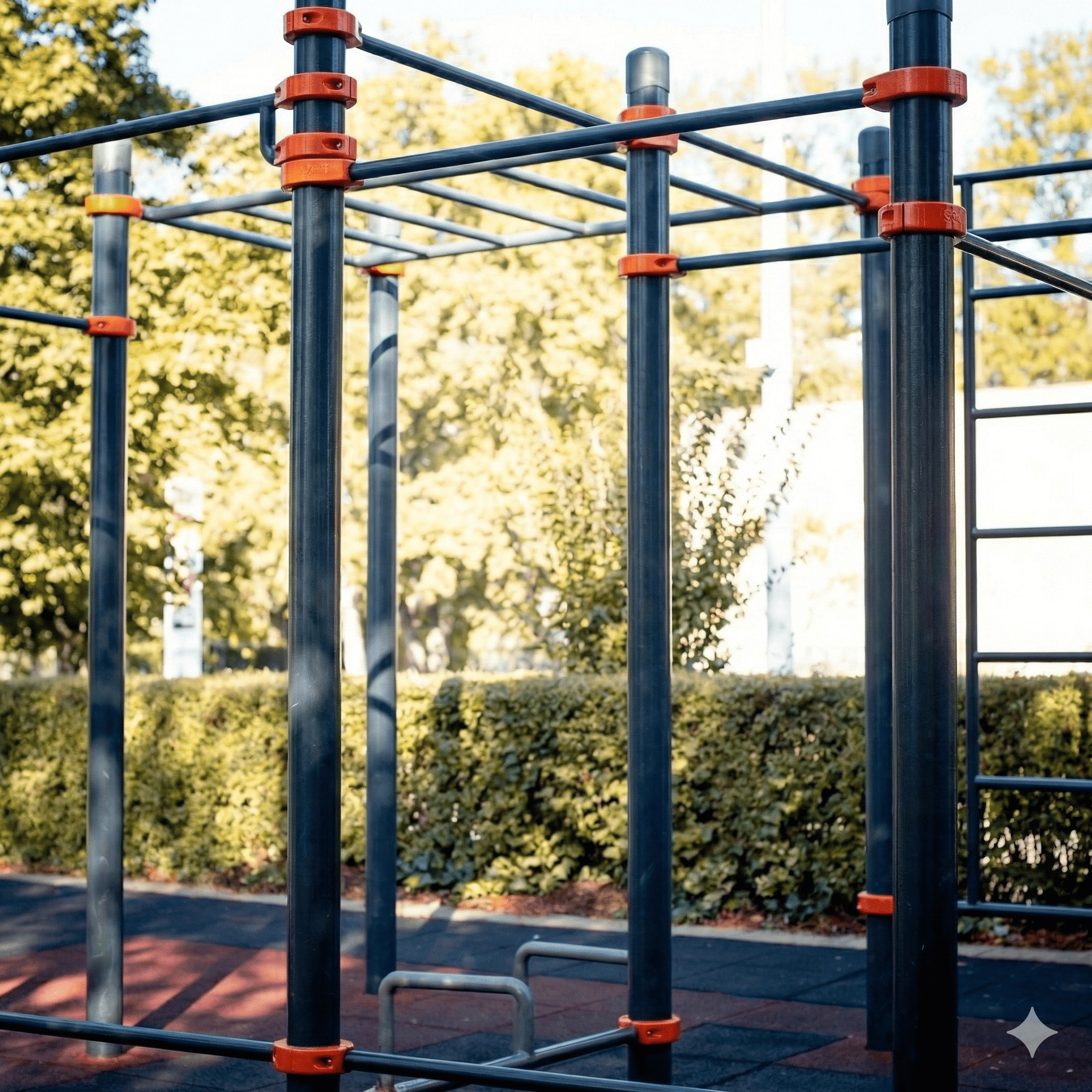 Attrezzi fitness all'aperto